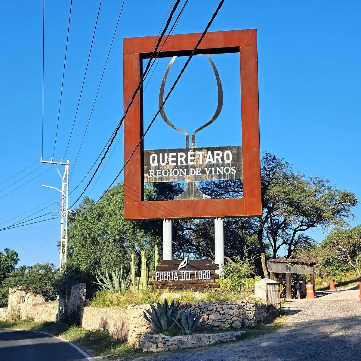 View of Puerta del Lobo