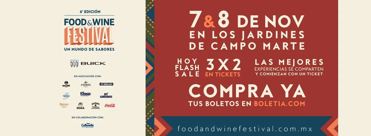 Poster for Food & Wine Festival 2026, November 7 and 8, 2026