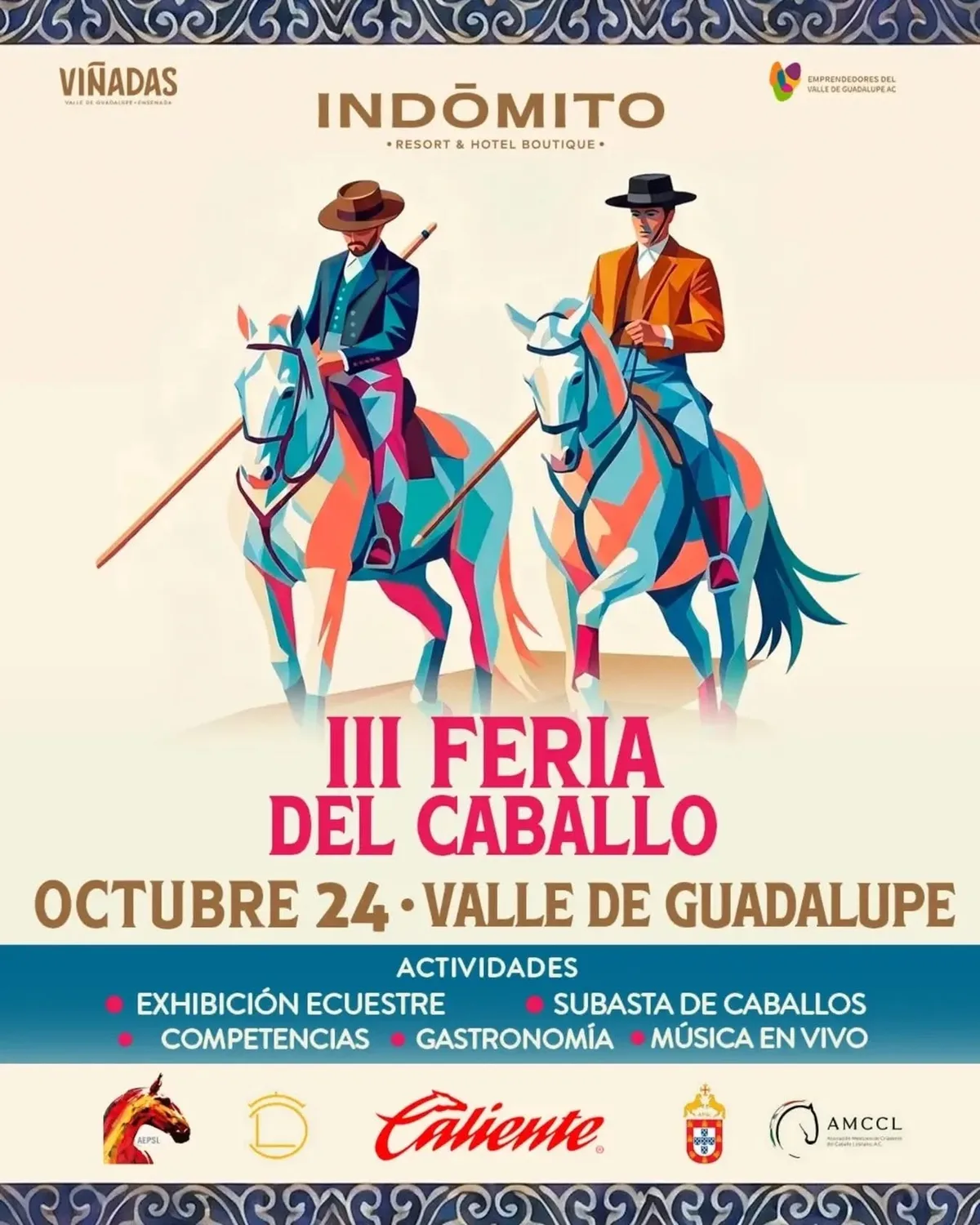 Poster for III Feria del Caballo 2026, October 24, 2026
