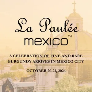 Poster for La Paulée Mexico Prélude 2026, October 20 and 21, 2026