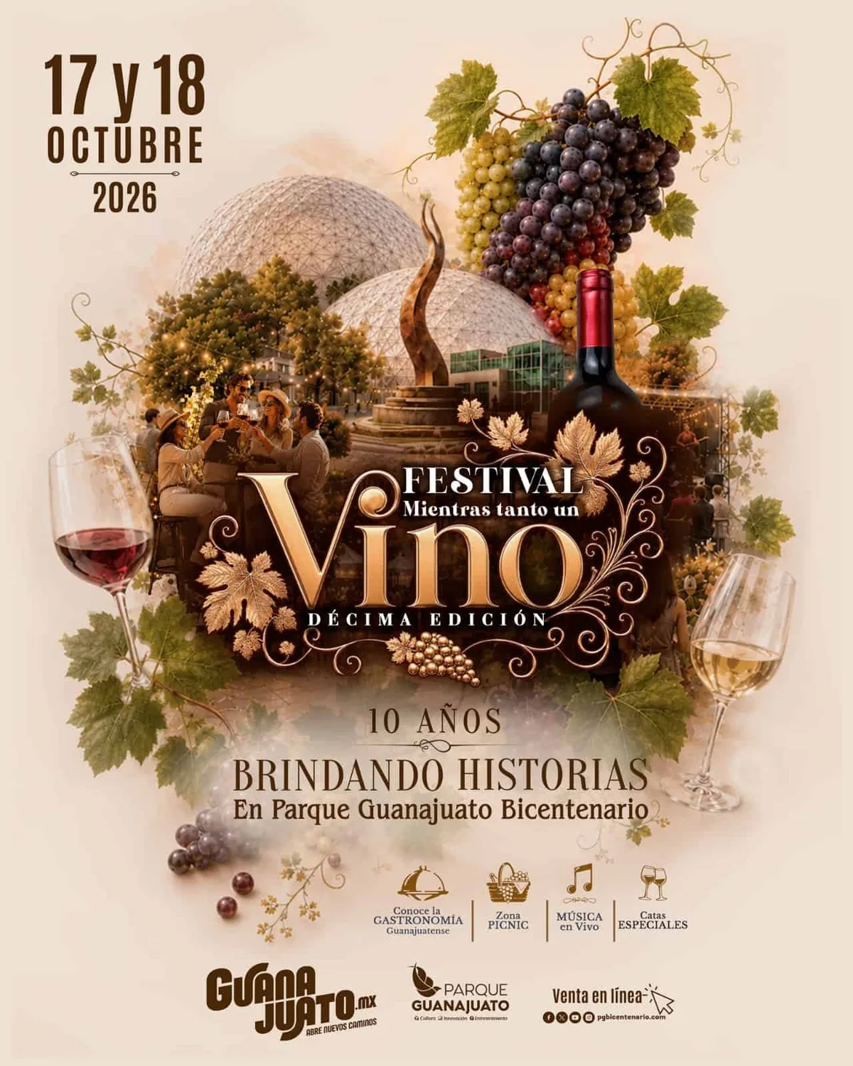 Poster for Mientras Tanto un Vino 2026, October 17 and 18, 2026